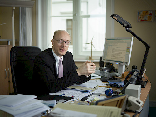 PROJEKT: Portrait Christian Pegel, Digitalisierungsminister Mecklenburg-Vorpommern KUNDE: 50 Hertz